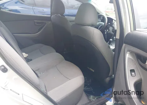 2013 Hyundai Elantra Gls z USA, uszkodzony, nr VIN 5NPDH4AE5DH355797